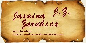 Jasmina Zarubica vizit kartica